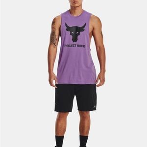 Under Armour Project Rock Brahma Sleevless Vest Training Tank Top
